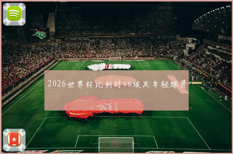 2026世界杯比利时vs埃及年轻球员